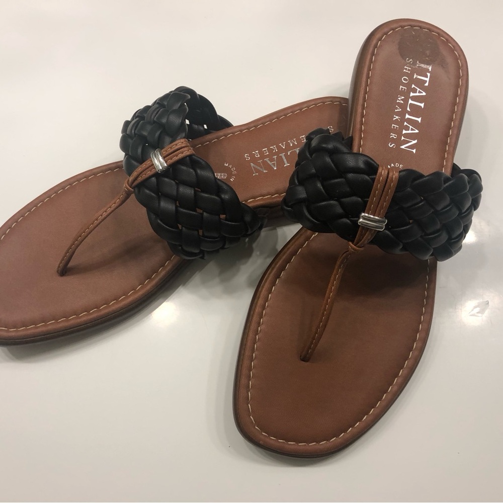Women’s Italian Shoemakers Braided Sandals